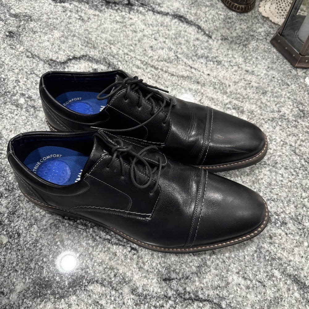 Nunn‎ Bush Men's Westfield Comfort Cap Toe Oxford  Size 13D Black 81423-001 - Picture 6 of 15